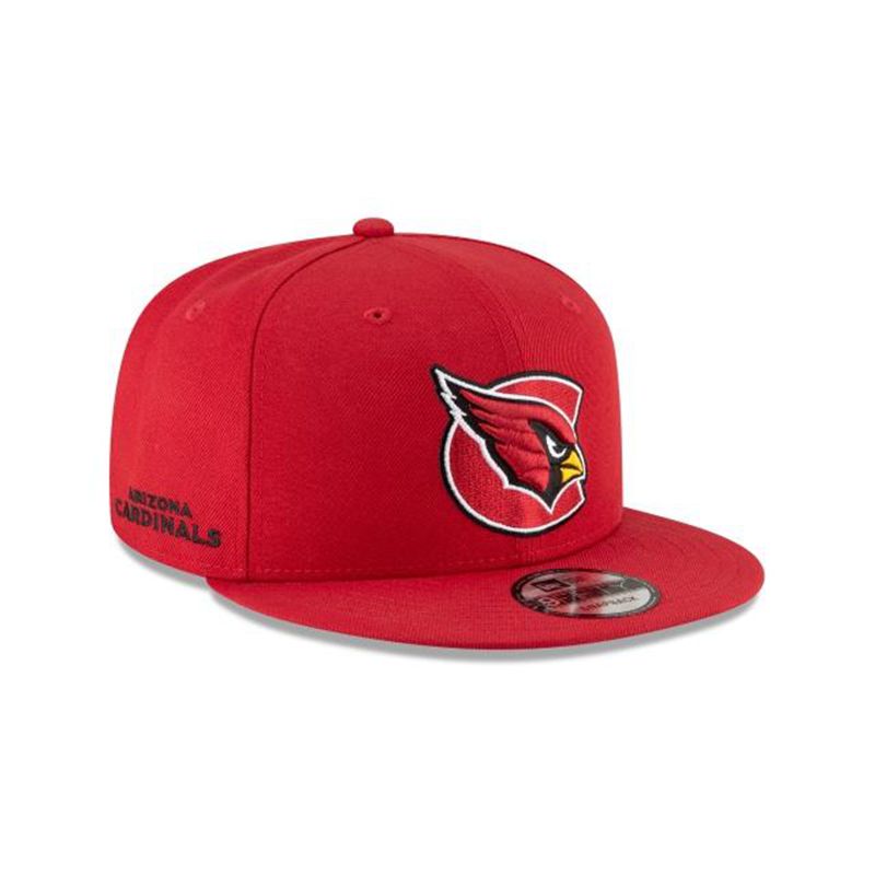 NFL Arizona Cardinals Logo Mix 9Fifty Snapback (ZWB1489) - Red New Era Caps